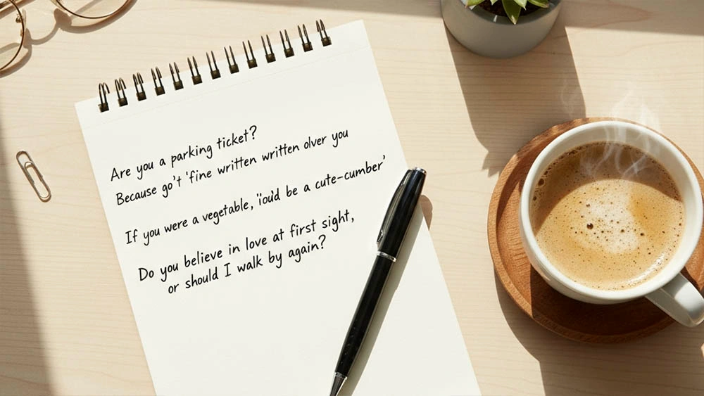 Example of a witty icebreaker